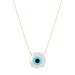 Ishq Evil Eye Pearl Necklace