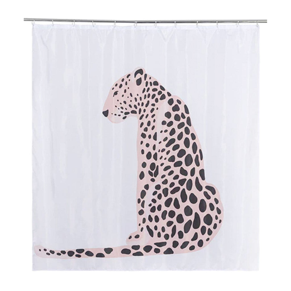 Shiraleah Leopard Shower Curtain | Boom & Mellow