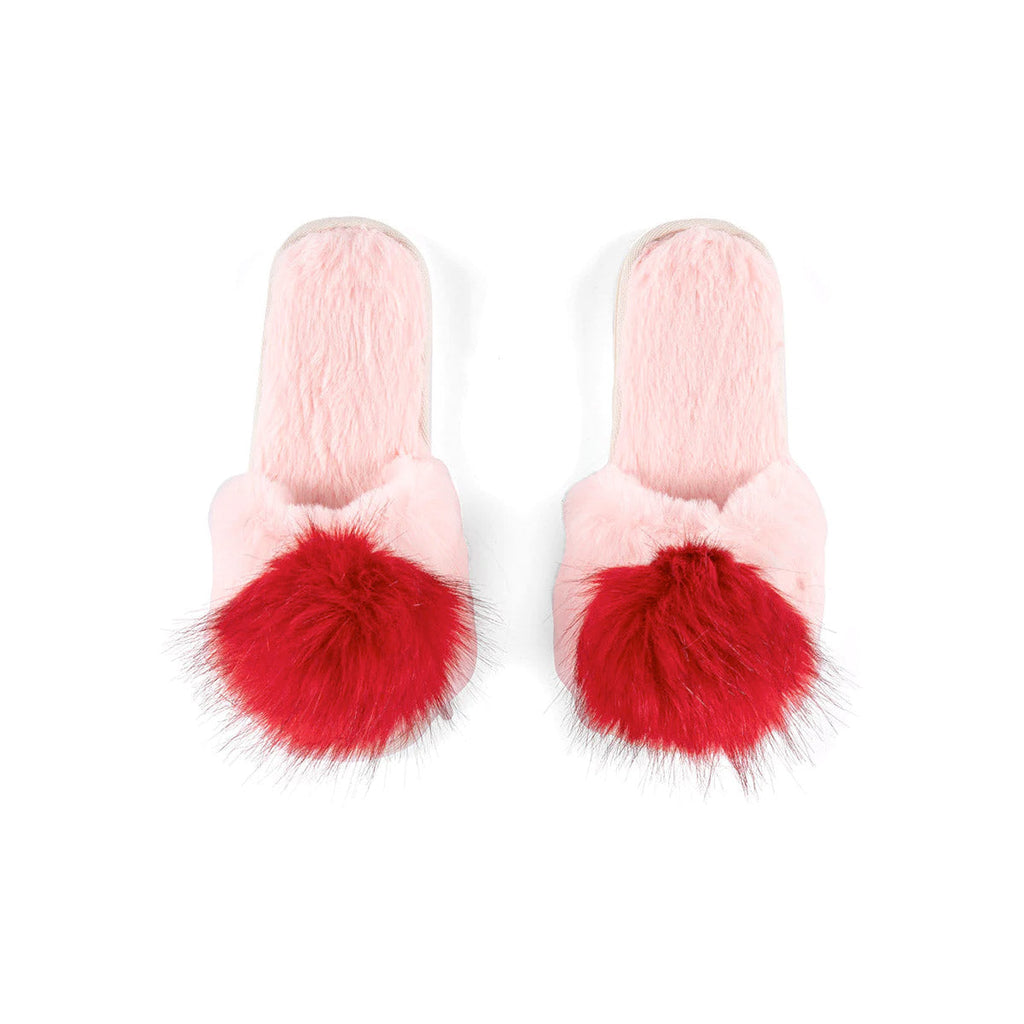 Shiraleah Pink Amor Slippers | Boom & Mellow