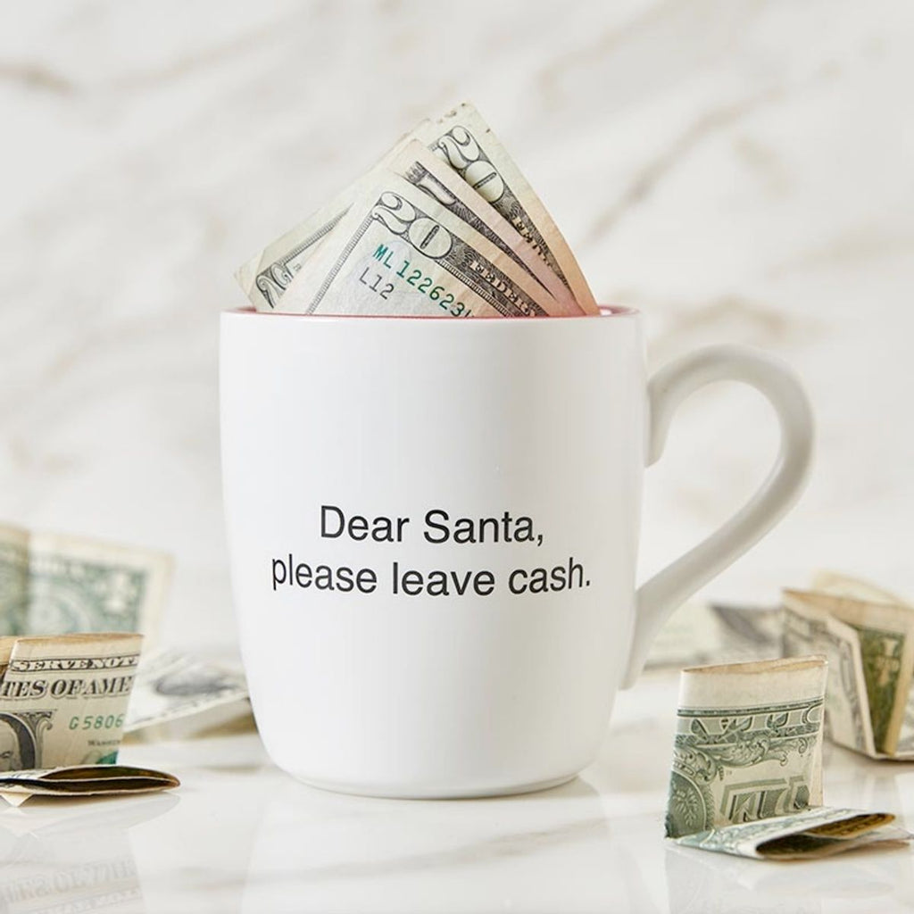 Creative Brands Please Leave Cash Mug | Boom & Mellow