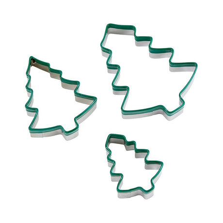 Creative Brands Christmas Trees Cookie Cutter Set