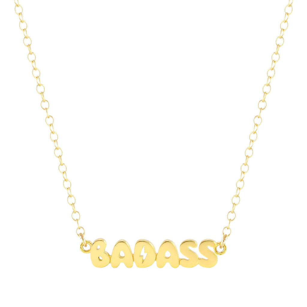 Kris Nations Badass Bubble Charm Necklace | Boom & Mellow