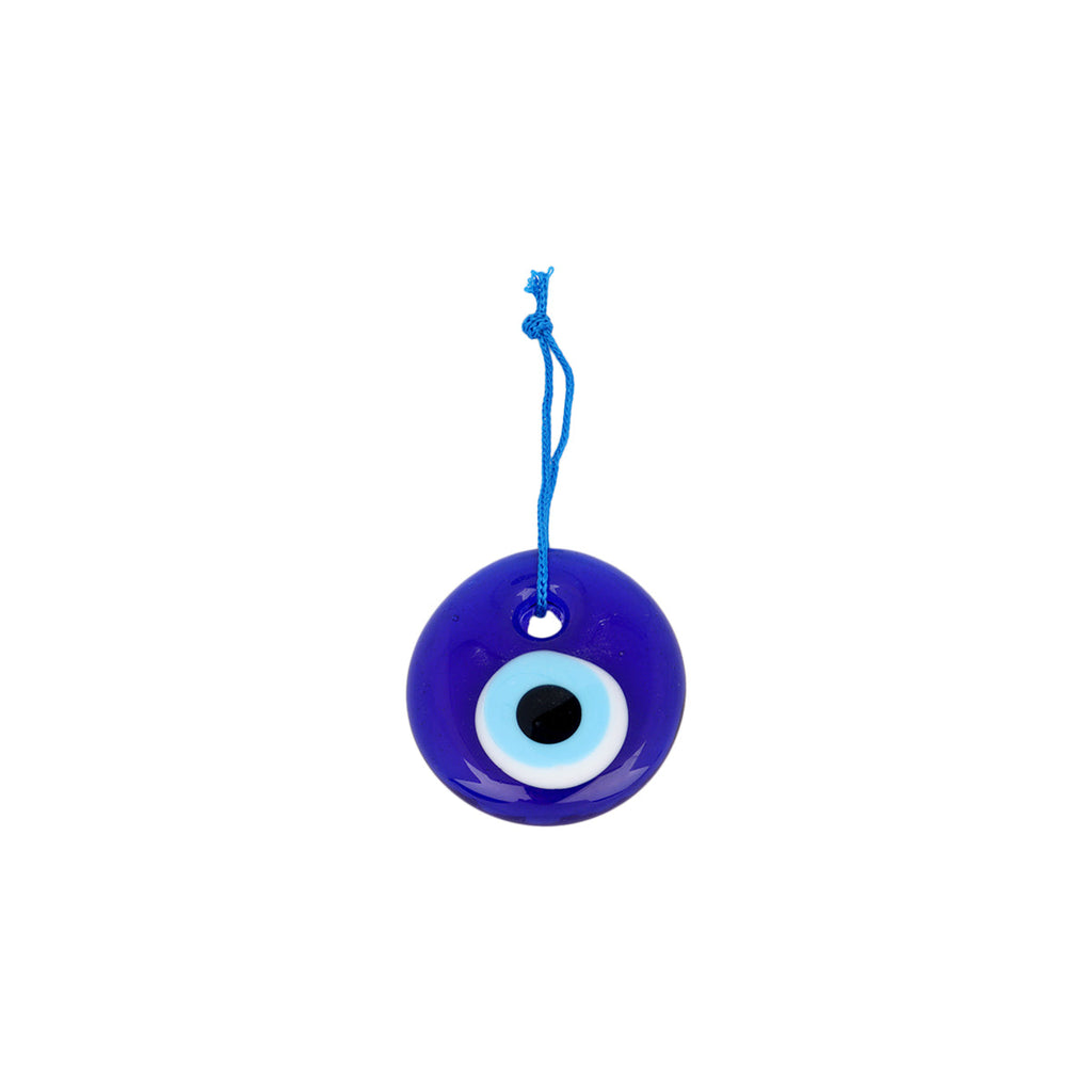 You & Eye Small Evil Eye Blue Thread Wall Hanging | Boom & Mellow