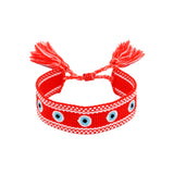 Evil Eyes Red Woven Bracelet | You & Eye | Fashion Accessories | Bracelet