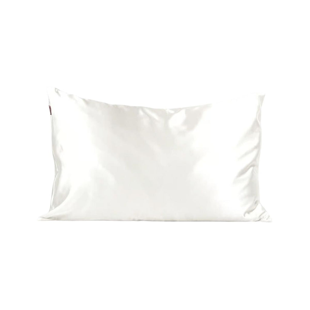 Kit.sch Ivory Satin Pillowcase | Boom & Mellow