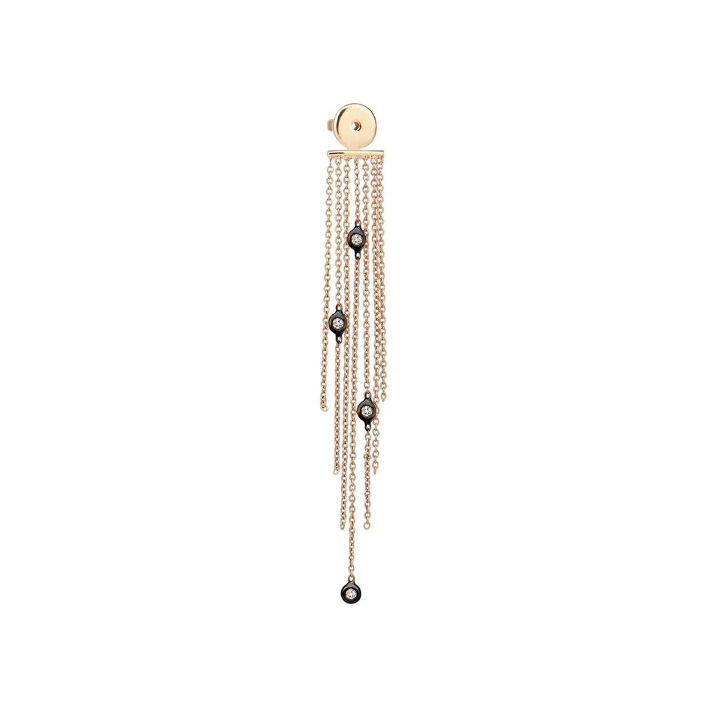 Kismet by Milka Solitaire Chain Tassel Backing | Boom & Mellow