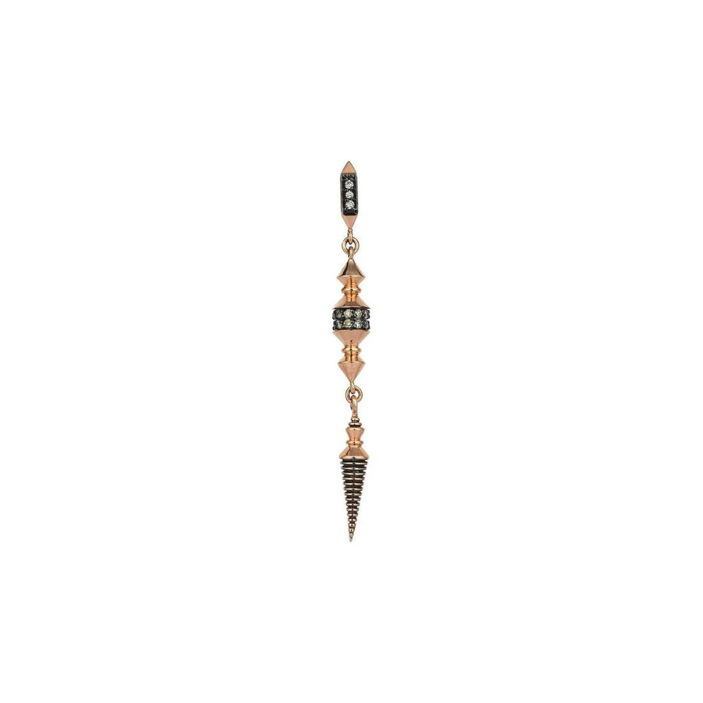 Kismet by Milka Cone Ornament Drop Earring | Boom & Mellow