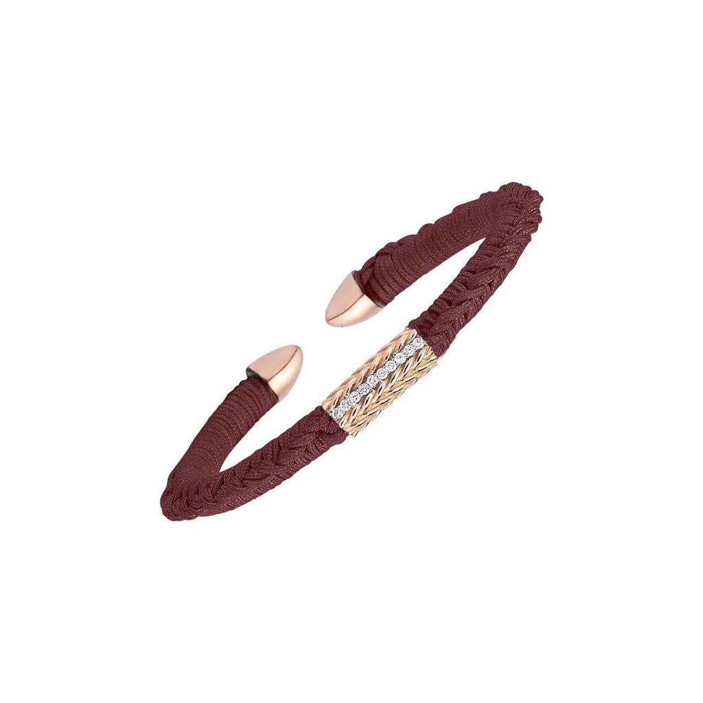 Kismet by Milka Maroon St. Barths Cuff Bracelet | Boom & Mellow