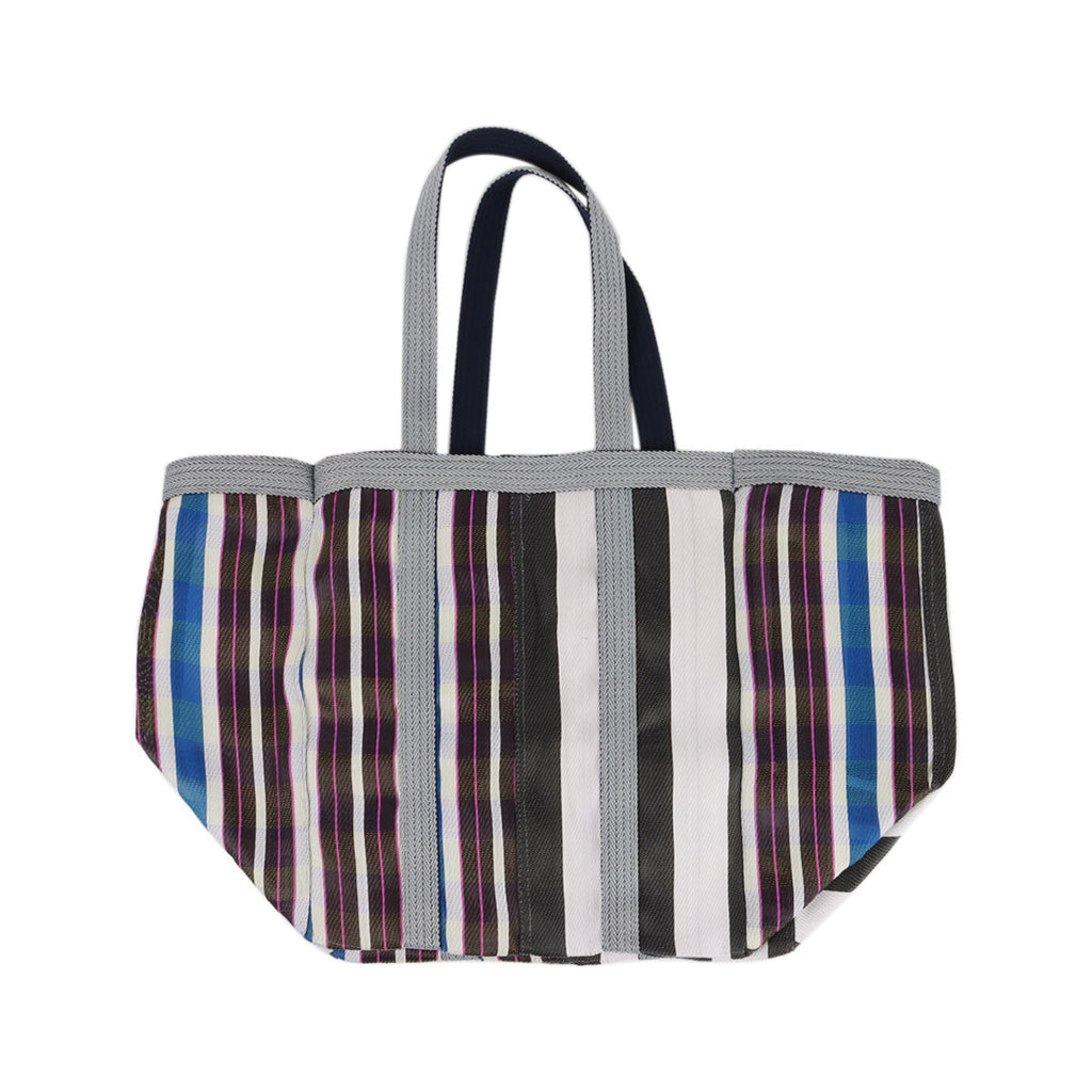 Babachic Bags Black and Violet Stripes Picnic Bag | Boom & Mellow