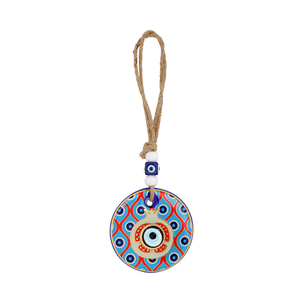 You & Eye Red Pomegranate Evil Eye Hanging Decor | Boom & Mellow