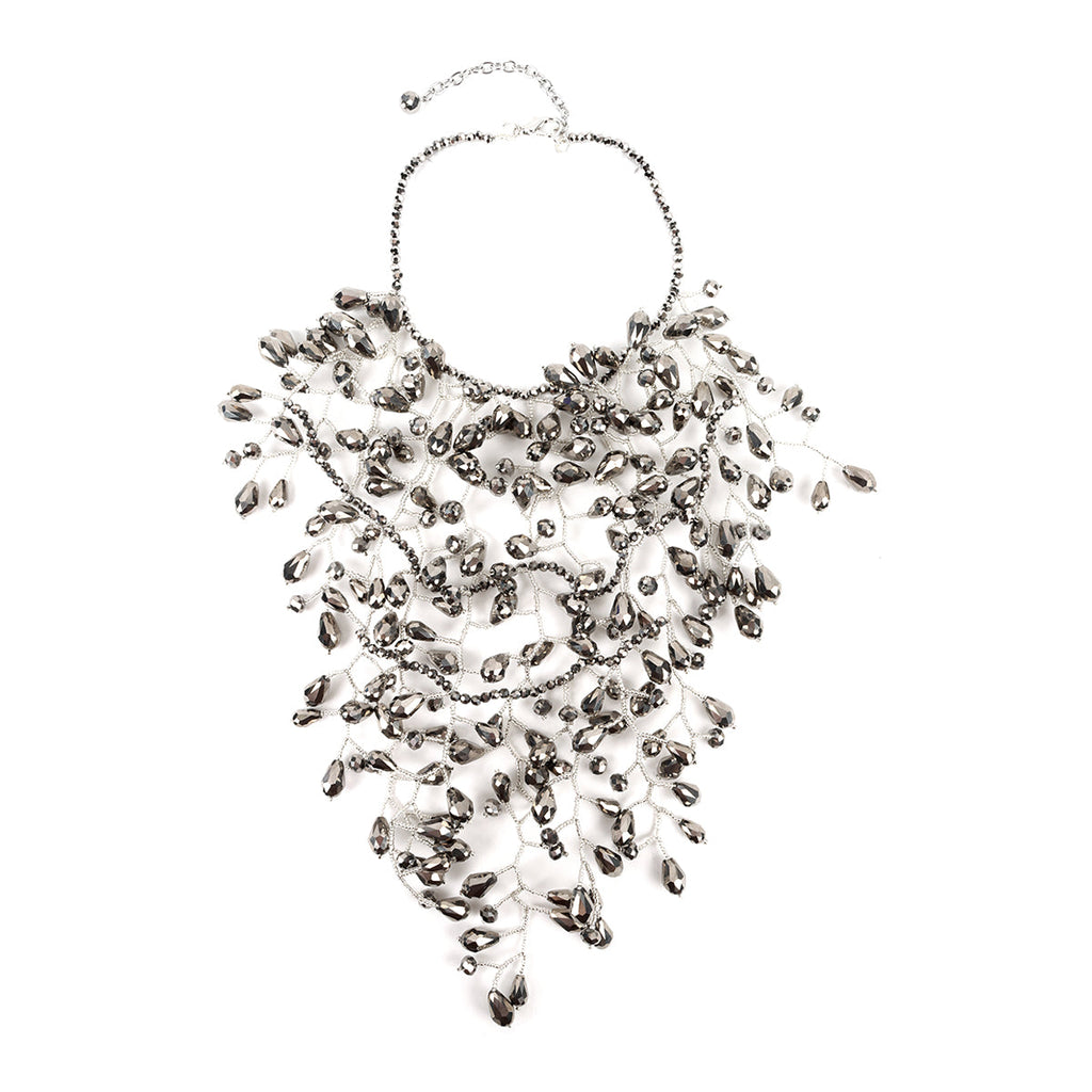 LoveRocks Beaded Chandelier Necklace  | Boom & Mellow