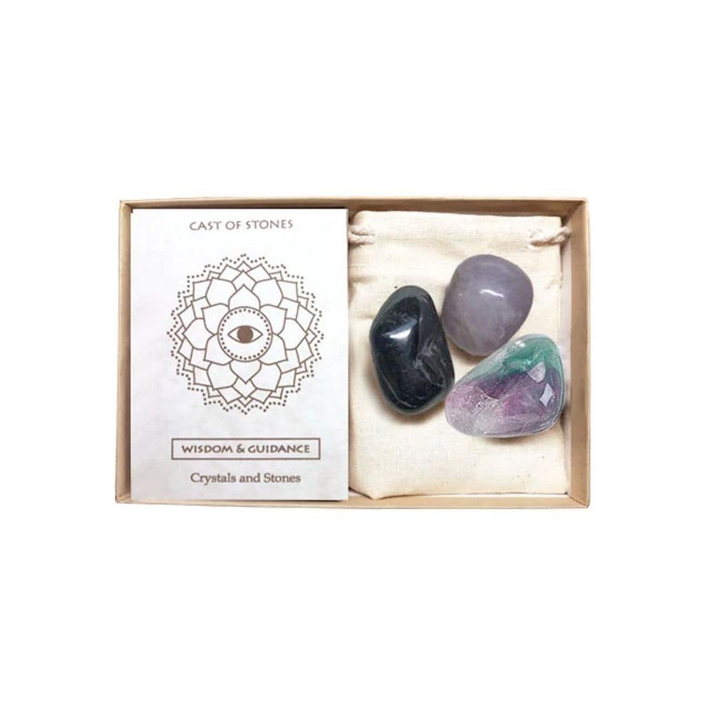 Cast of Stones Wisdom and Guidance Stone Set | Boom & Mellow