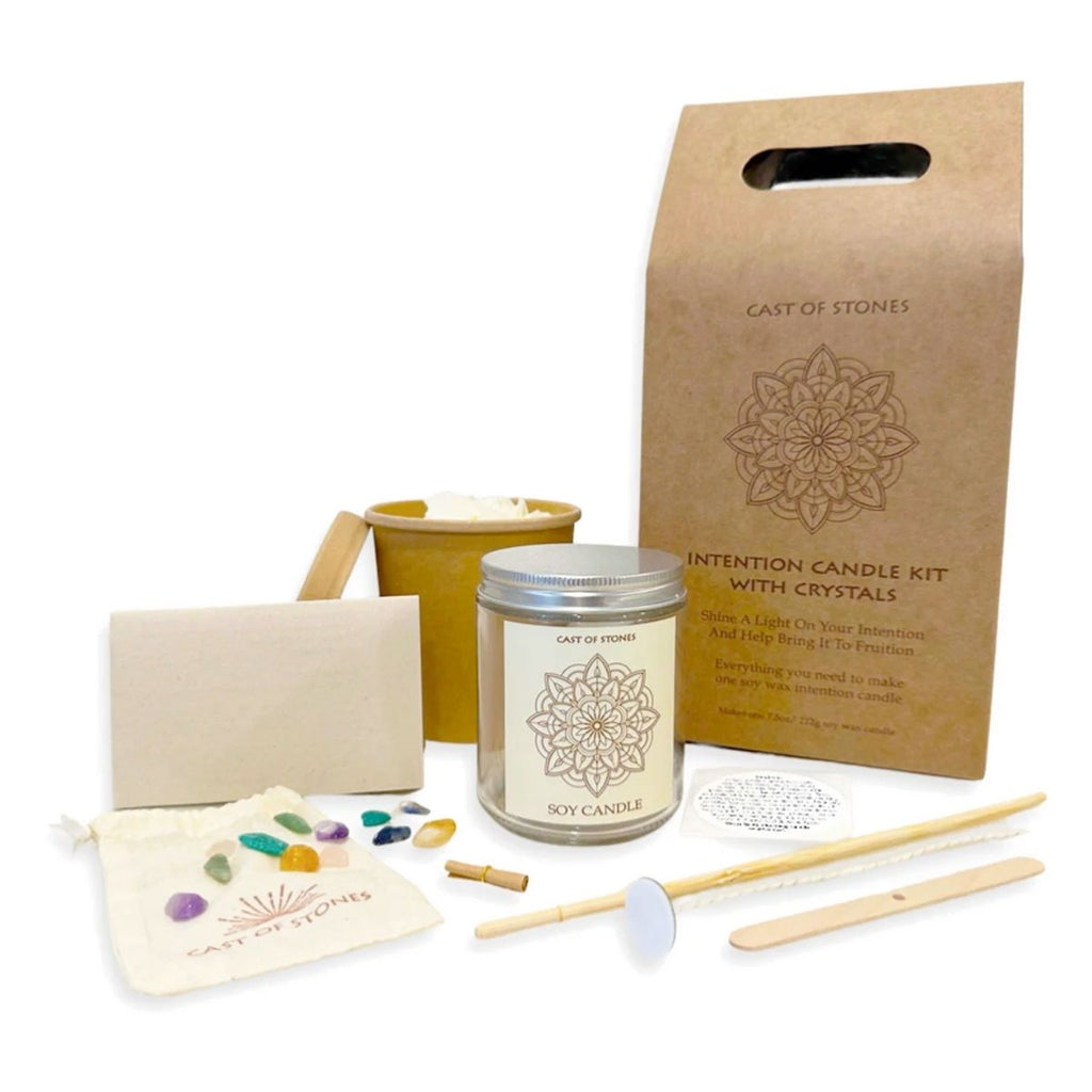 Cast of Stones Intention Candle Making Kit | Boom & Mellow
