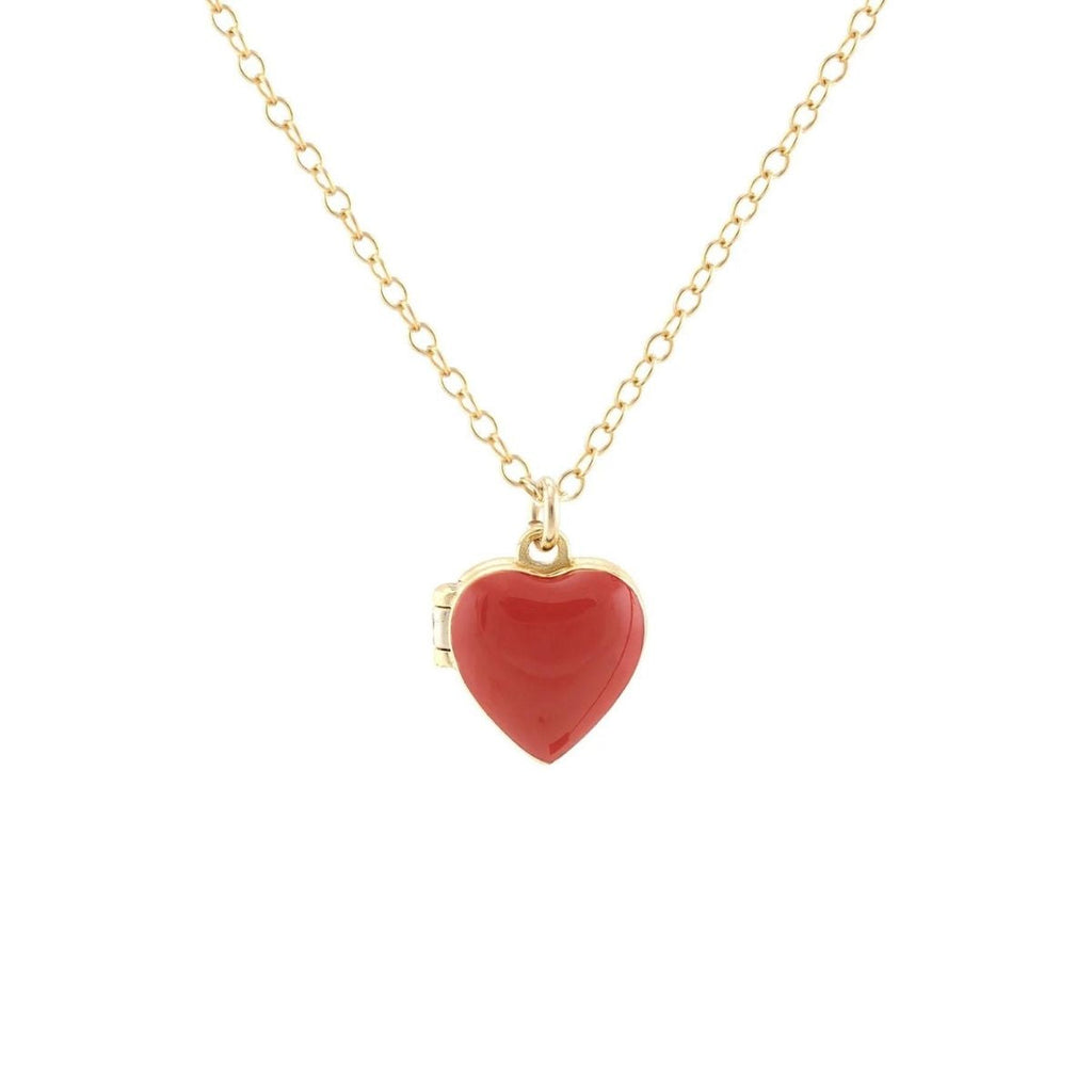Kris Nations 18k Gold Vermeil Heart Locket Necklace | Boom & Mellow