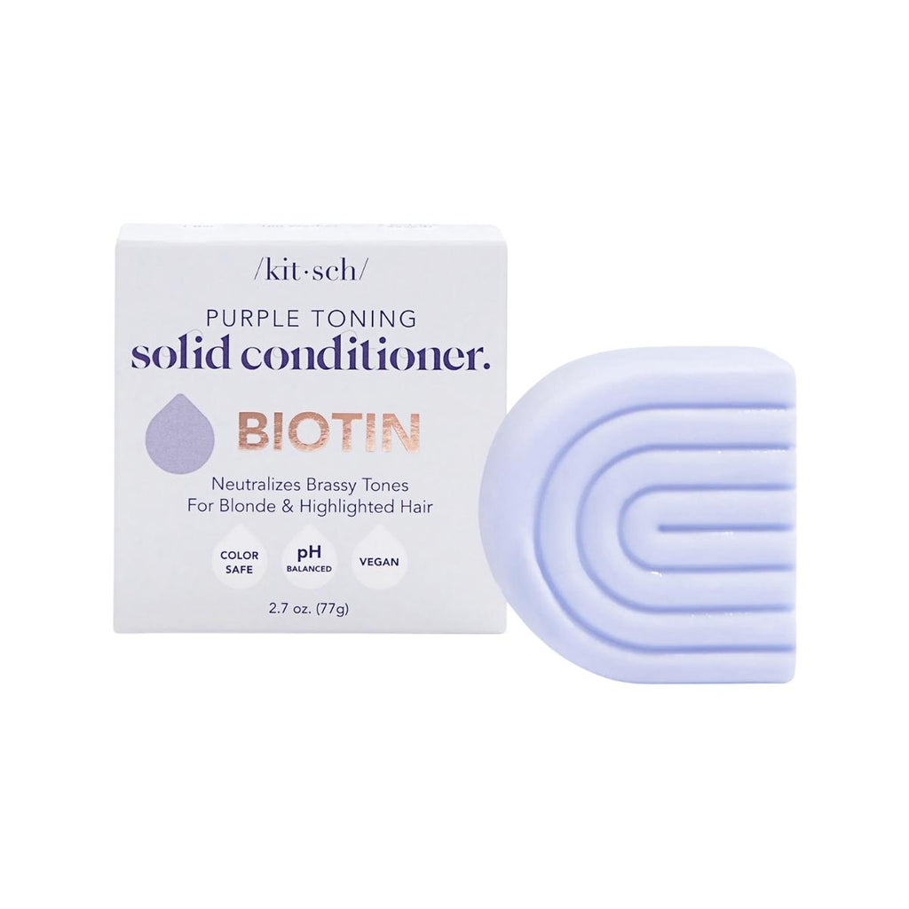 Kit.sch Purple Toning Solid Conditioner Bar | Boom & Mellow