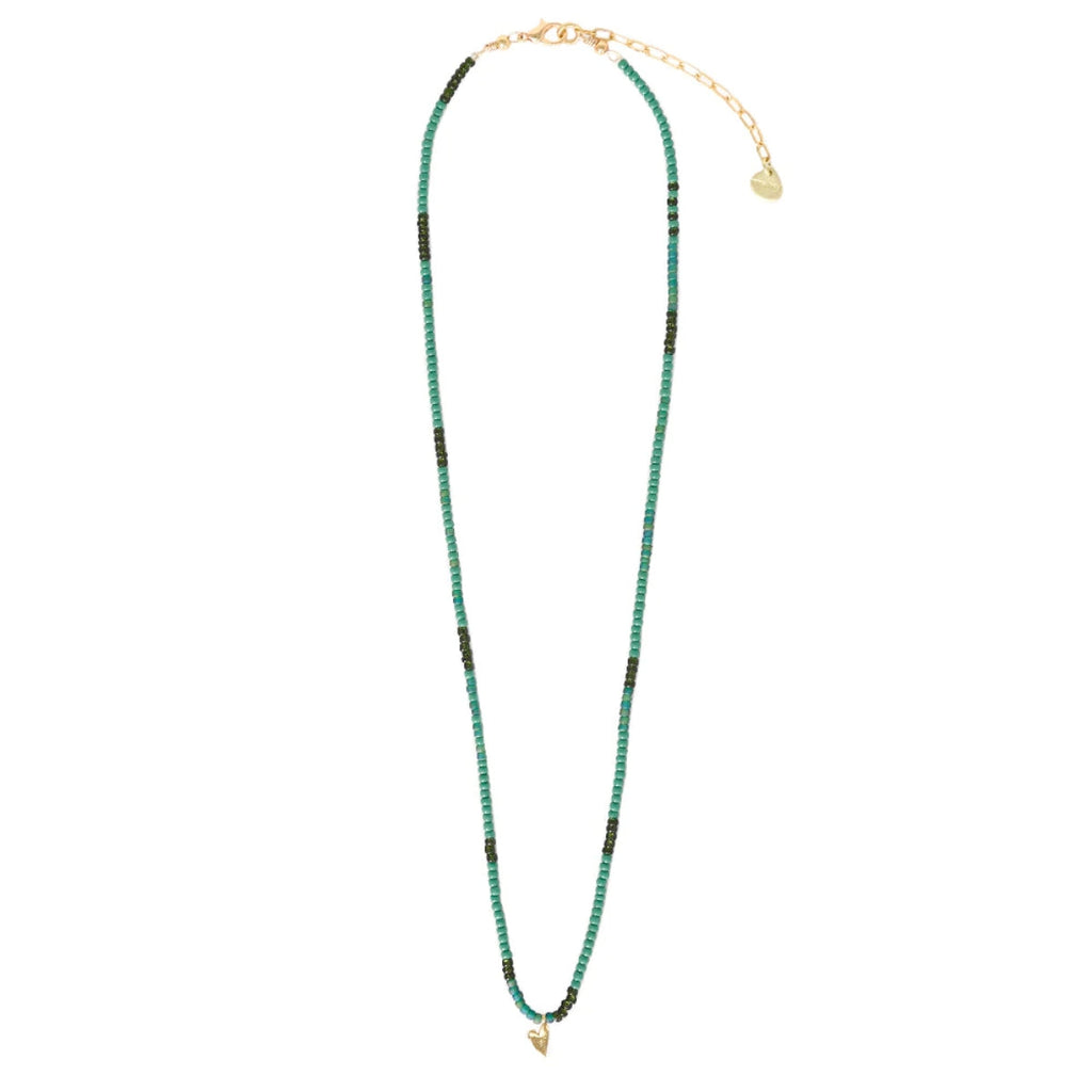 Mishky Green Summer Love Necklace | Boom & Mellow