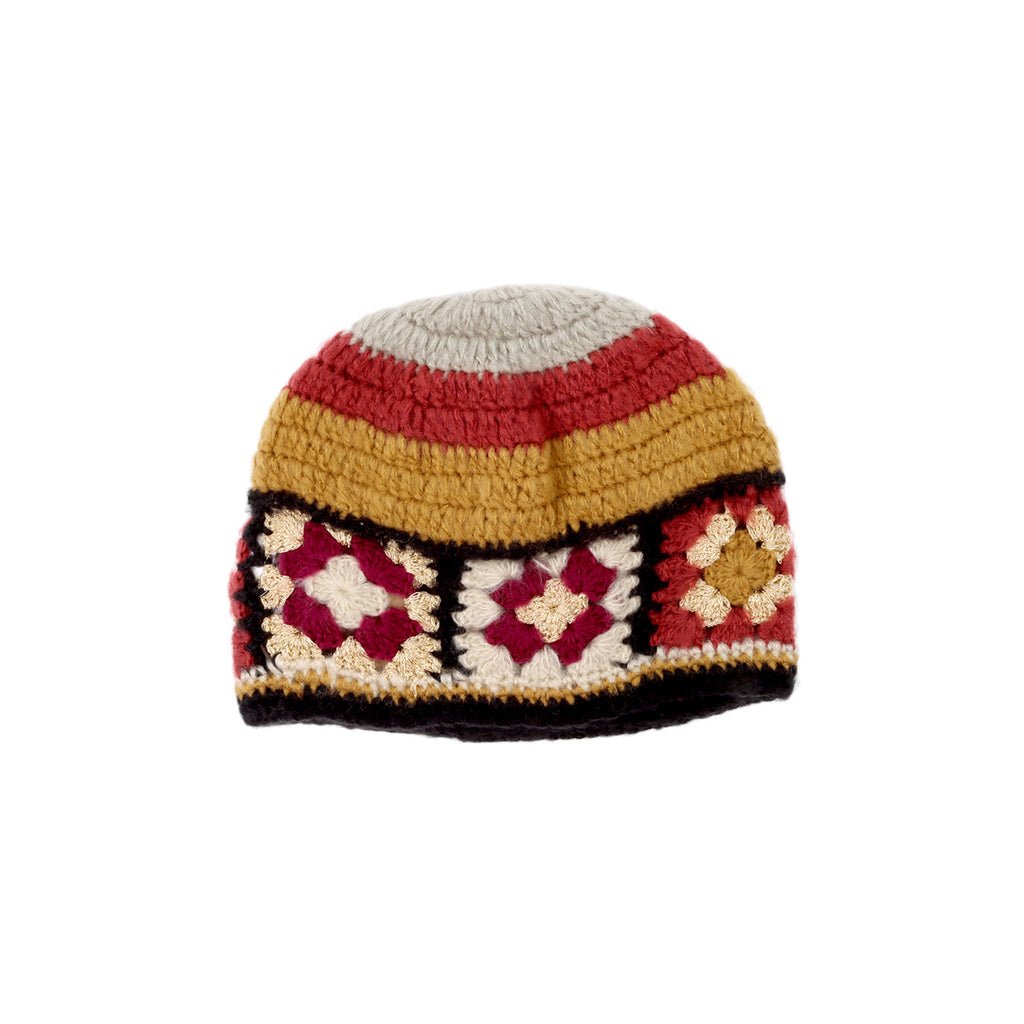 Palme Crochet Patchwork Hat | Boom & Mellow