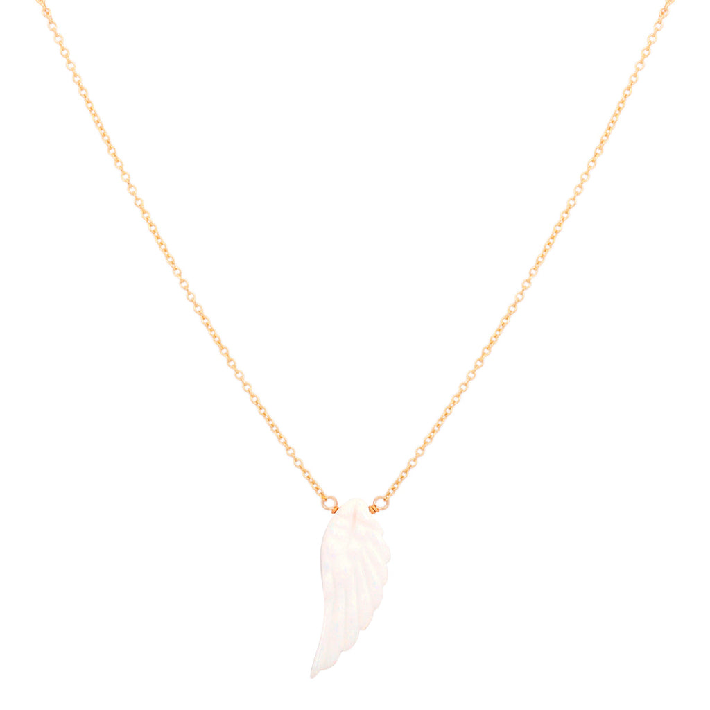 Bara Boheme Angel Wing Necklace | Boom & Mellow