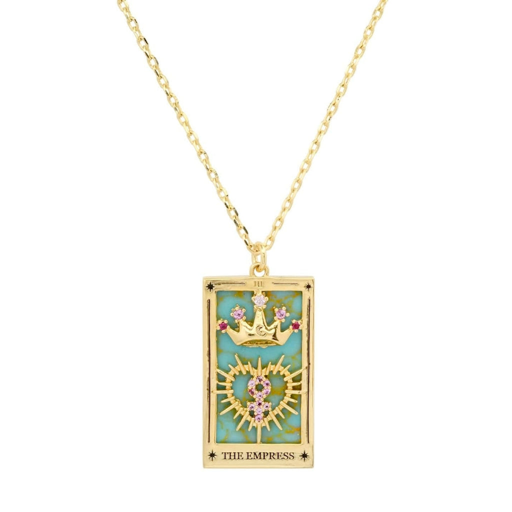 Tai The Empress Tarot Card Necklace | Boom & Mellow