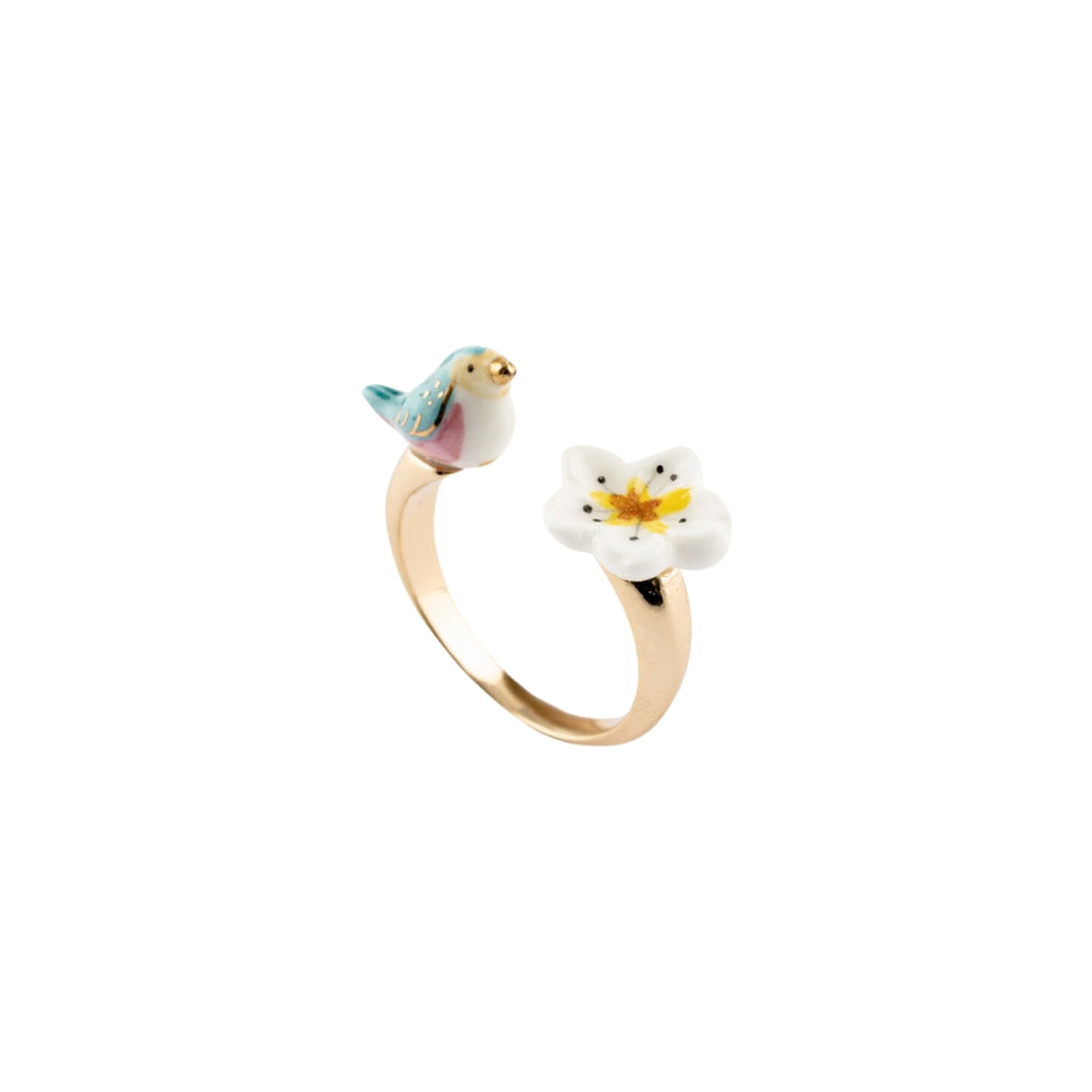 Nach Bijoux Harvest Time Bird and Flower Ring | Boom & Mellow
