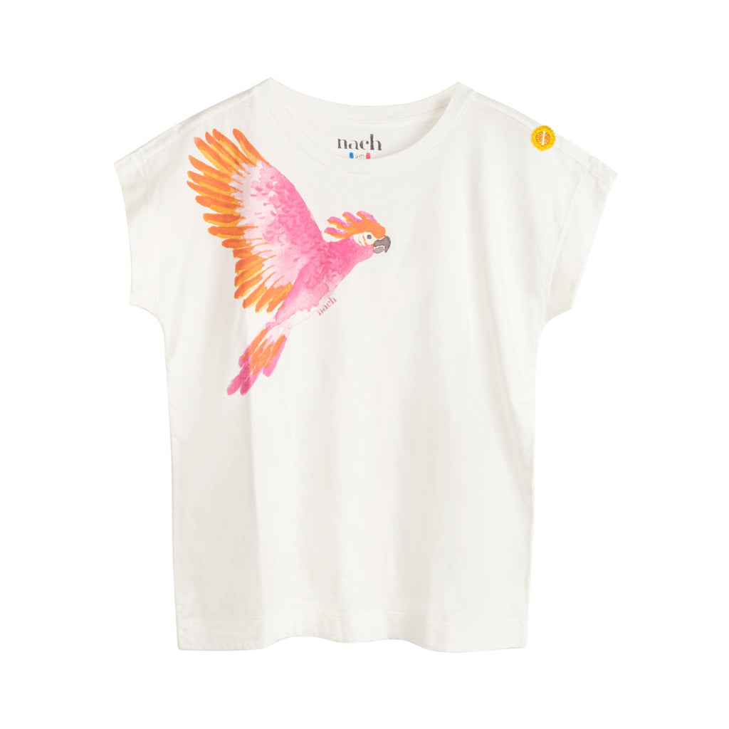 Nach Bijoux Pink Cockatoo T-Shirt | Boom & Mellow