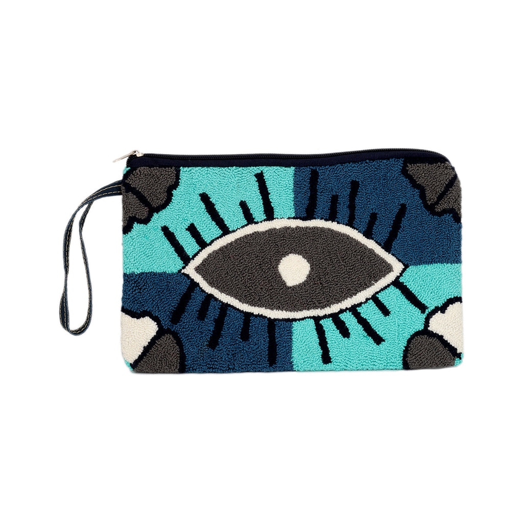 You & Eye Embroidered Eye Clutch | Boom & Mellow