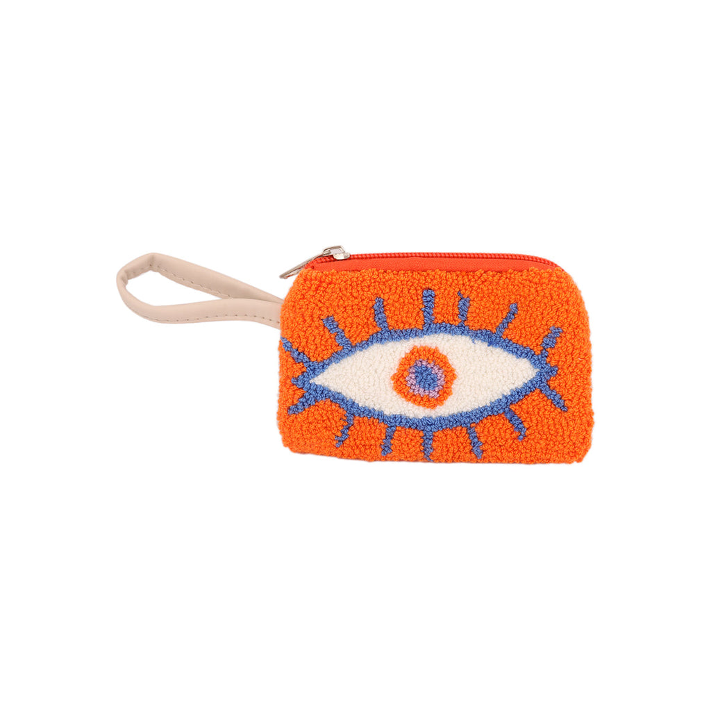 You & Eye Embroidered Coin Purse | Boom & Mellow