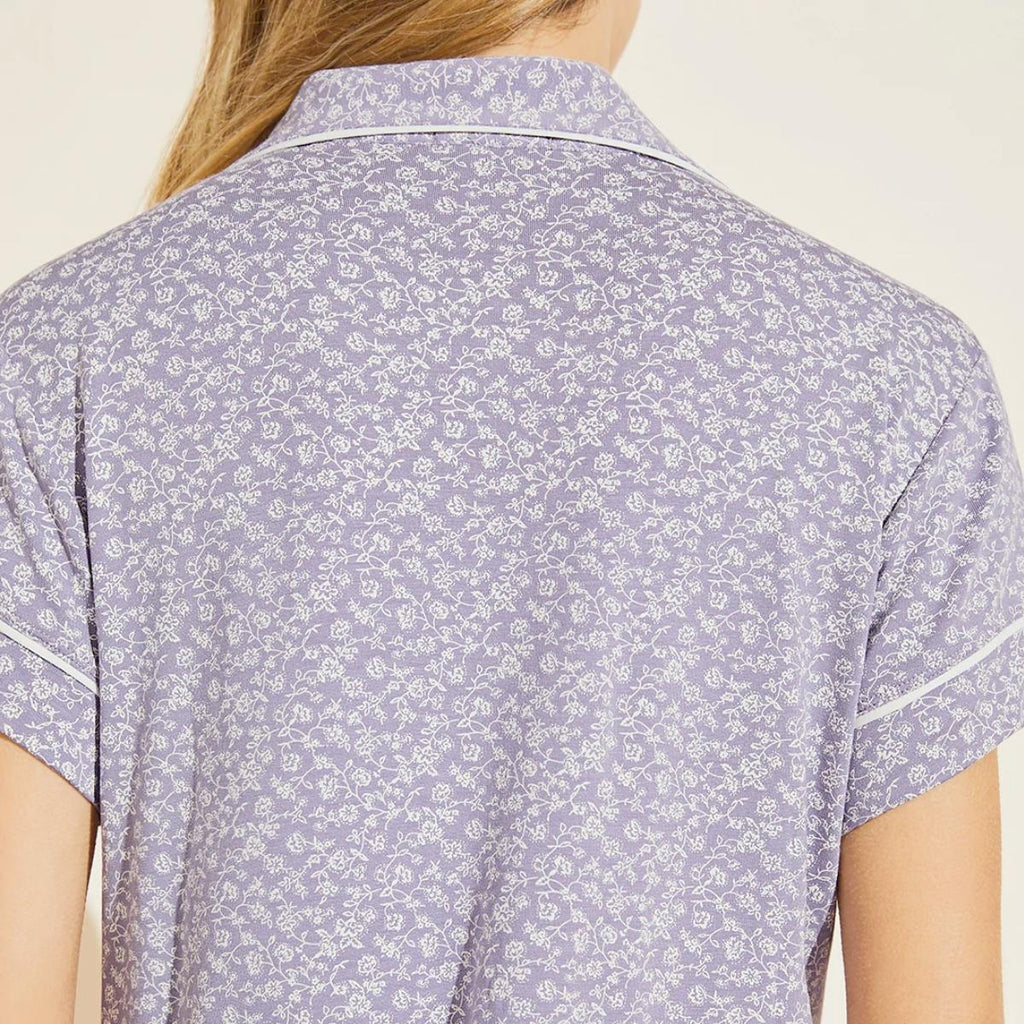 Eberjey Gisele Printed Shortie Short Pajama Set | Boom & Mellow