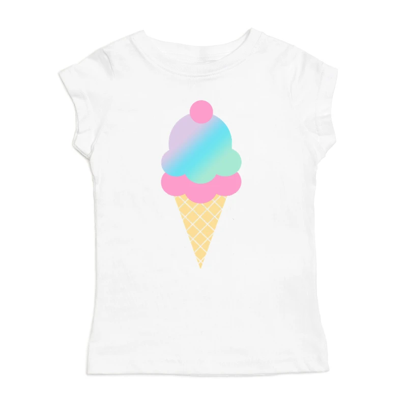 Sweet Wink White Ice Cream Shirt | Boom & Mellow