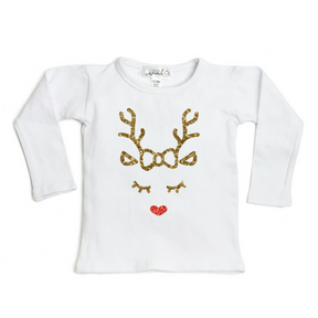 Sweet Wink Reindeer Long Sleeve Top