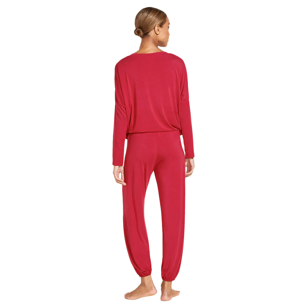 Eberjey Gisele Haute Red Slouchy Pajama Set | Boom & Mellow