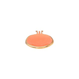 Extra small ceramic pomegranate plate